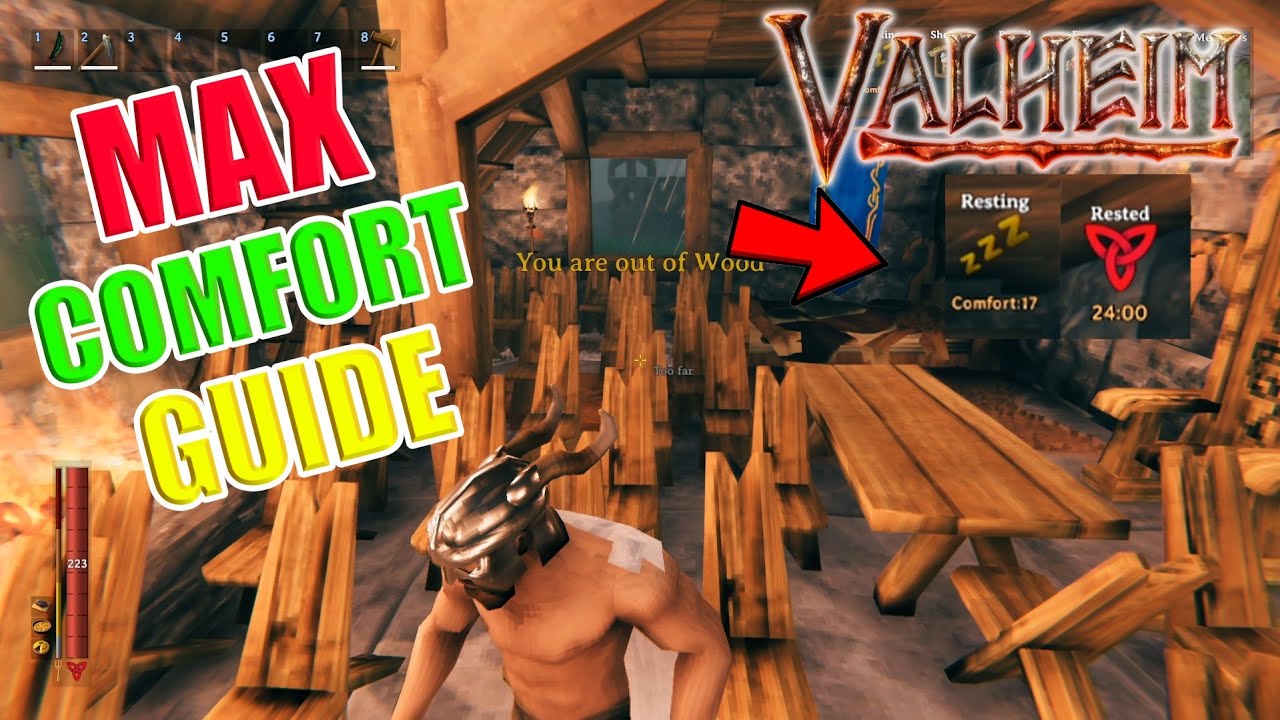 MAX COMFORT! Valheim Comfort Guide Tips and Tricks YouTube
