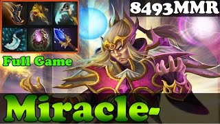 Dota 2 - miracle- 8493mmr plays invoker full game ranked match
gameplay