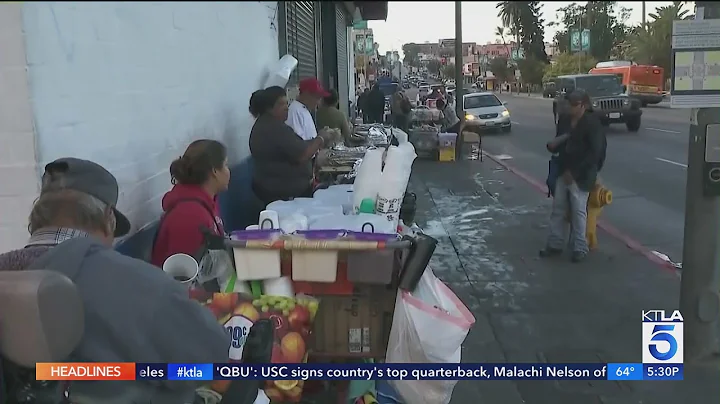 Santa Ana shuts down more than 100 street vendors,...