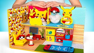 Mari Buat Rumah Miniatur Impian Pikachu yang Fantastis dari Kardus!