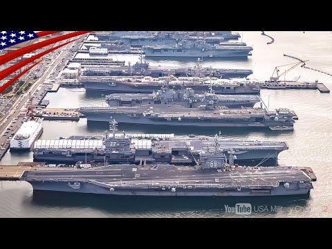 【世界最大の軍港・ノーフォーク】4つの空母打撃群を配備する巨大海軍基地