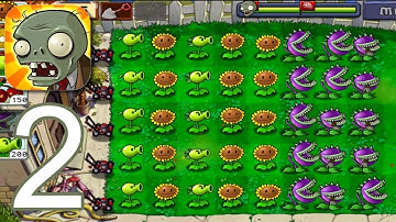 Plants vs Zombies - Gameplay Walkthrough Part 1 - Pool: All Level [6-10 (ios,Android)
