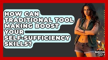 How Can Traditional Tool Making Boost Your Self-sufficiency Skills? - Survival Skills for Everyone