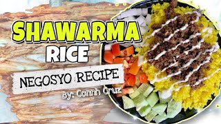 SHAWARMA RICE RECIPE | Negosyo Recipe | How To | Online Food Business Idea