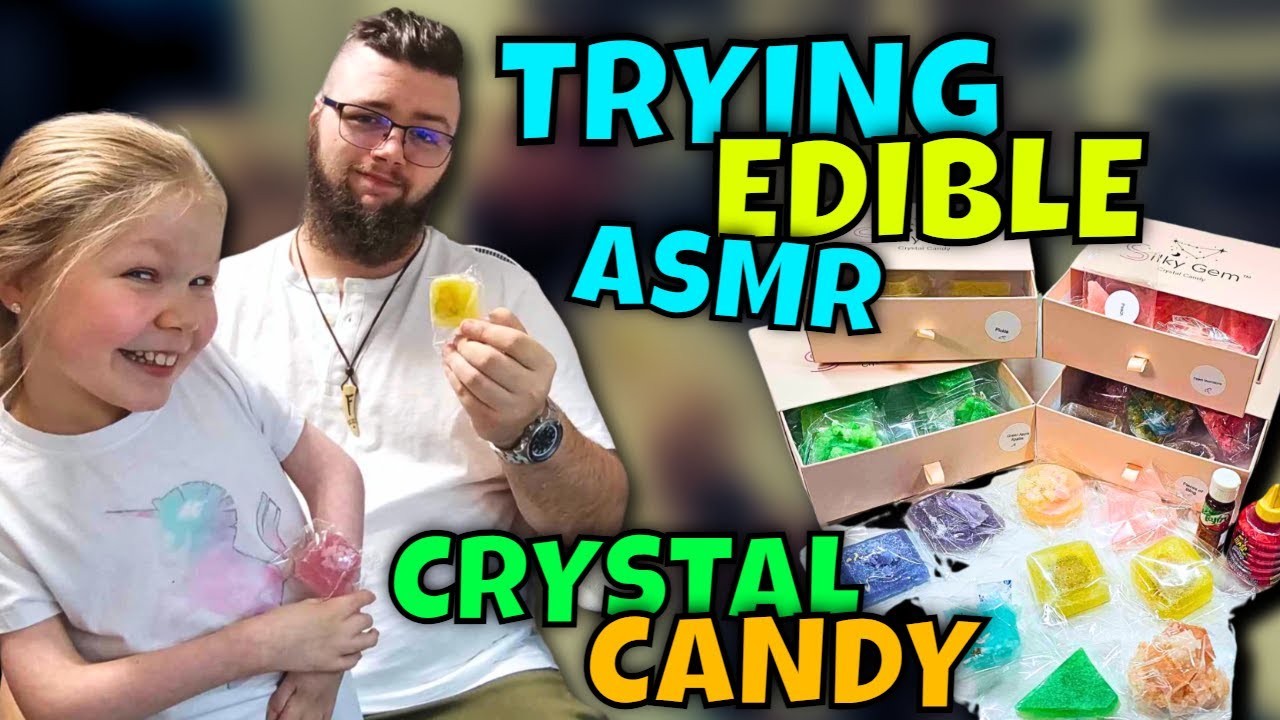 Silky Gem spread - Edible crystal ASMR candy tasting