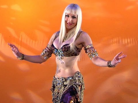 肚皮舞服装 Belly Dance How to: Chest / Shoulder Shimmy Move - Belly Dancing - with Neon