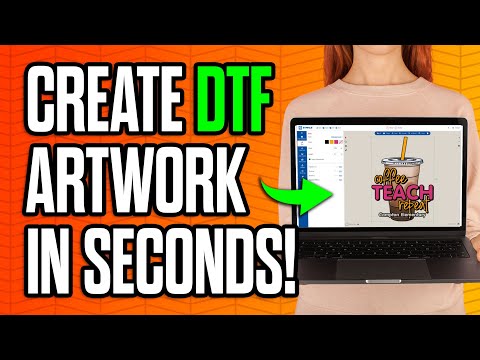 Create DTF Artwork in Seconds | EasyView LTE In-Depth Demo & Tutorial