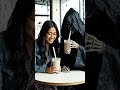 “Best Friends With The Grim Reaper ☠️🧋”“Boba Tea With Death 😂”“When Grim Reaper Becomes Your