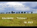 Szlak Solny EP01 Kołobrzeg - Tychowo / pusty szlak, deszcz i kontuzja