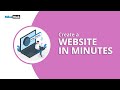 Create a website in minutes  milesweb