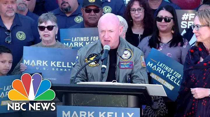 Watch: Mark Kelly Gives Victory Speech After Re-El...