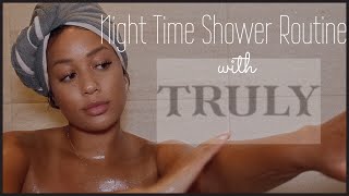 SMOOTH SKIN SHOWER ROUTINE I Truly Beauty, Blueberry Kush Review