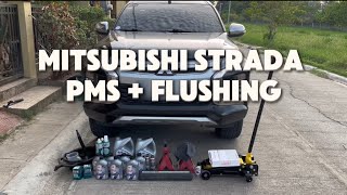 Mitsubishi Triton/Strada 3rd gen Engine flushing PMS