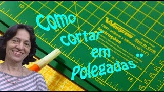 Como cortar em polegadas