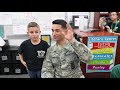 Military Surprise Home Coming | Jared Eli Pena surprises brother and sister in class #THECHOICE