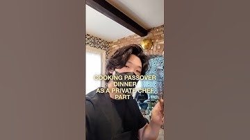 Busy day as a Private chef in Beverly Hills.  passover dinner part 1!