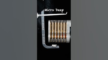 How to use the micro deep pick. #locks #locksmith #locksport #lockpicking #edc #diy