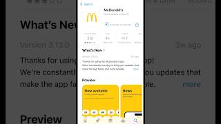 How to use McDonald’s app to get offer 🍔✨😃 #trandingshorts #mcdonalds #foodie #foodlover ￼ screenshot 3