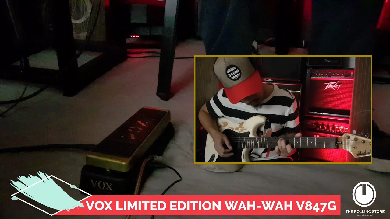 VOX Limited Edition Wah Wah V847G 🎱