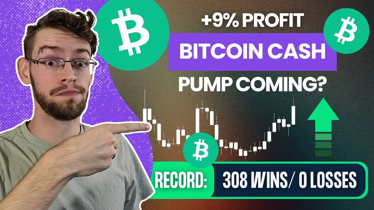 Bitcoin Cash Buy Signal — 9% Move Setting Up 🚀