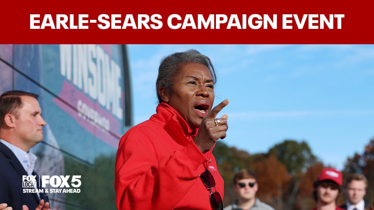 WATCH Winsome Earle Sears Campaign Event