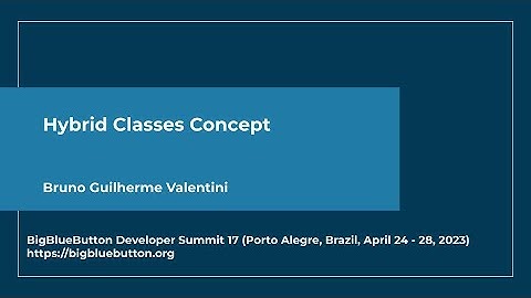 #bbbdev17: Hybrid Classes Concept (Short Demo)
