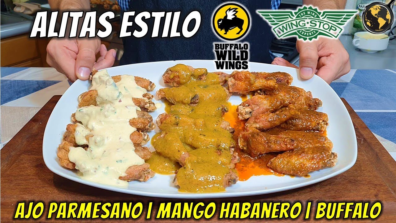 Como Hacer ALITAS Estilo Buffalo Wild Wings | Cocina Universal - YouTube