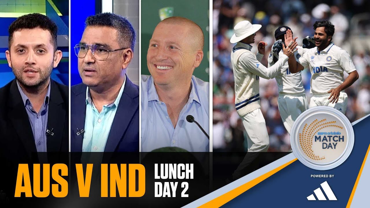 India peg Australia back with 4 wickets | WTC Final – AUS v IND | Lunch, Day 2
