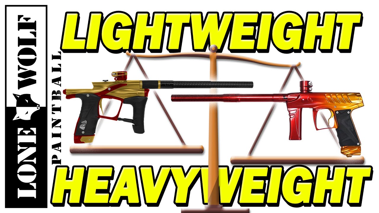 What Paintball Gun Weighs The Most? What Is The Lightest Paintball Gun?