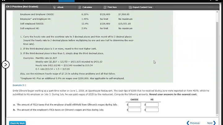 Payroll Ch 3 Fall 2019