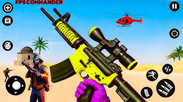 Counter Strike FPS Commando - Elite Shooter Gameplay | Offline Shooting Game 2025