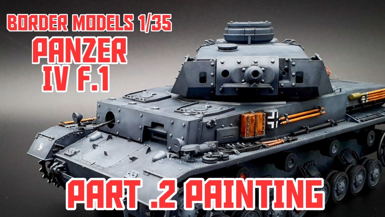 Painting the Border Models Panzer IV F1
