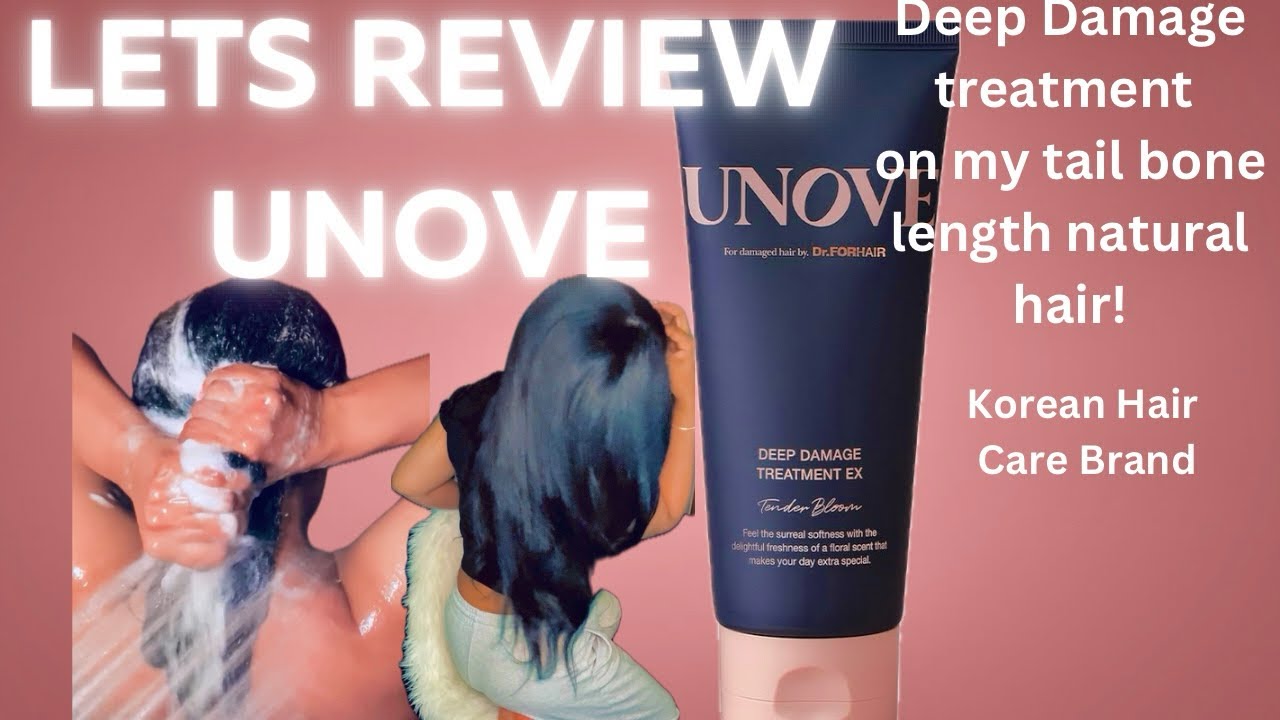 Trying this viral Korean Hair Mask on my Natural Hair (UNOVE)