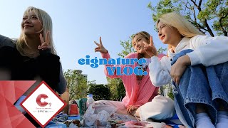 [cignature VLOG] 클로이&도희 한강 VLOG (with.지원) (ENG SUB)