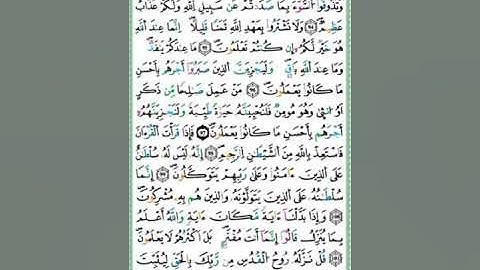 صفحة/٢٧٨/ رواية ورش عن نافع/ سورة النحل/ ابو النور الهادي