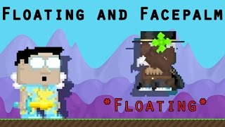 Growtopia | Floating Glitch, You can do anyting when floating!