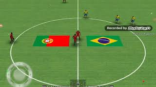 Winner soccer evo 2020 |Gameplay |Brazil  vs Portugal screenshot 2