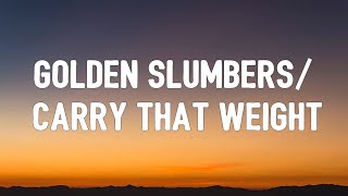 Jennifer Hudson - Golden Slumbers/Carry That Weight(Lyrics)Once there was a way to get back homeward