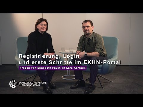 Registrierung, Login und erste Schritte im EKHN-Portal