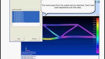 winLIFE + FEMAP: Fatigue Analysis of a bridge with crossing loads (nonlinear FEA results)