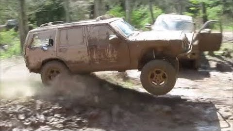 5-1&2-2021/  feature 9 / JEEPS AT JEFFREYS MUD BOG /SPEED LAUNCH & CONCRETE CONFIGURATION.