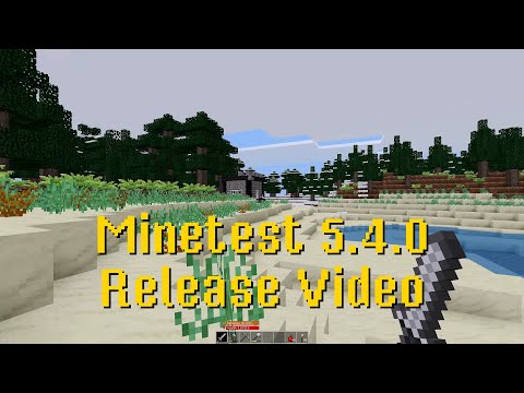 Minetest 5.4.0 Release Video