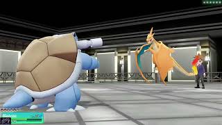 Pokemon: Let's go Pikachu: Battle against Blue