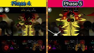 Incredibox Sprunki RareShifted Phase 4 vs Phase 5 (Fanmade)
