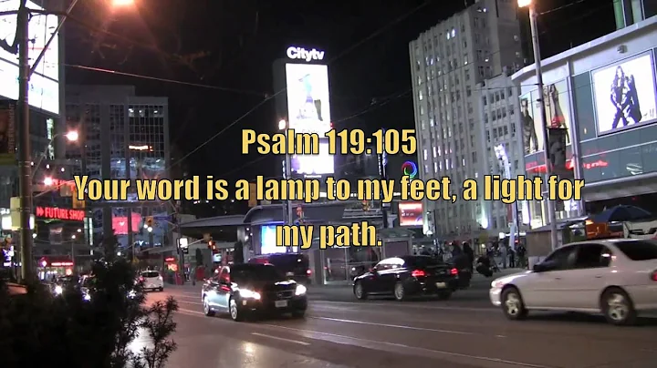 Psalm 119:105   TGIM week  57