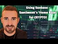 QUICK Walkthrough of Santiment's PREMIER Cryptocurrency Metrics Platform, Sanbase!