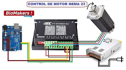 CONTROL de Motor NEMA 23 con Arduino #NEXTPCB
