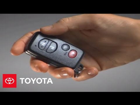 2007 - 2009 Highlander How-To: Remote Engine Starter | Toyota