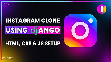 Instagram Clone  using Django - HTML, CSS and JS Setup - Ep 2