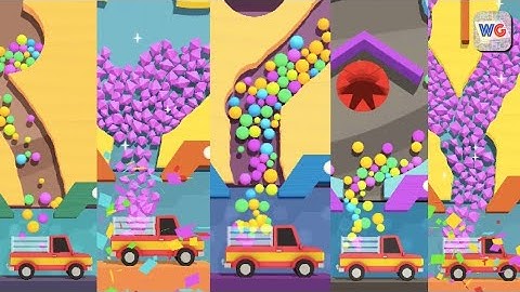 Sand Balls - All Level Gameplay Android,iOS